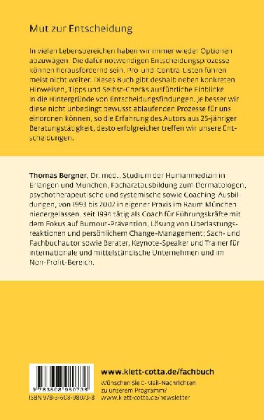 Gute Entscheidungen treffen