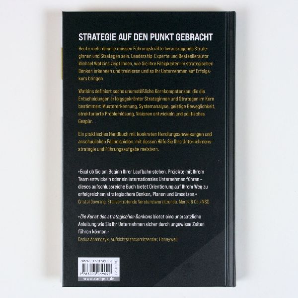 Die Kunst des strategischen Denkens