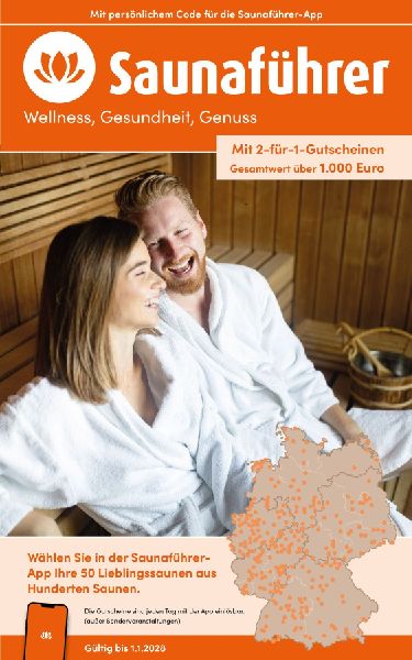 Saunaführer 2026/2027 - Wellness, Gesundheit, Genuss