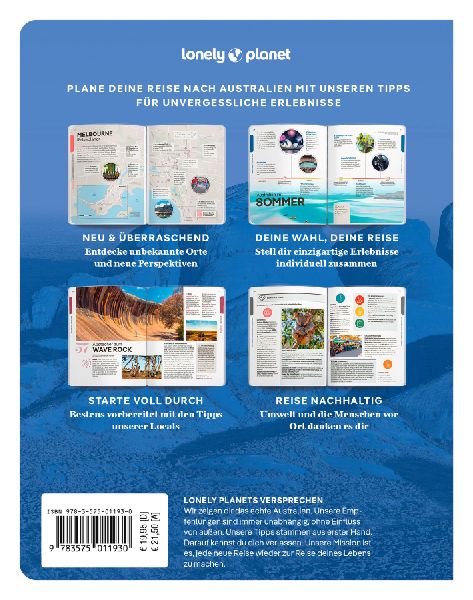 LONELY PLANET Reiseführer Entdecke Australien