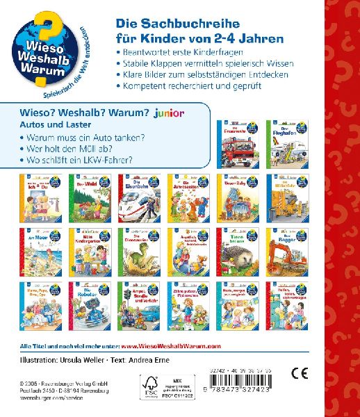 Wieso? Weshalb? Warum? junior, Band 11: Autos und Laster