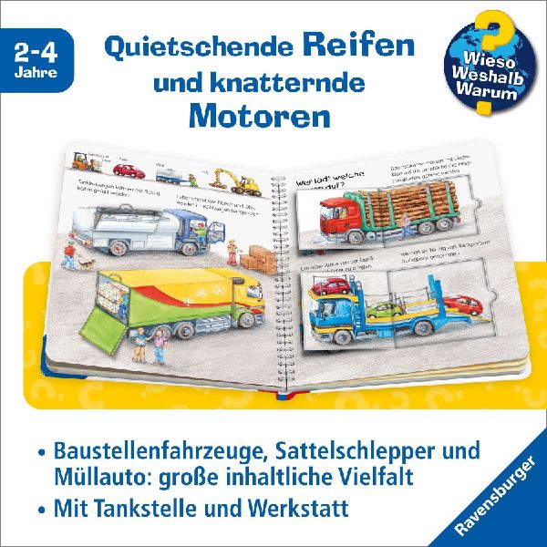 Wieso? Weshalb? Warum? junior, Band 11: Autos und Laster