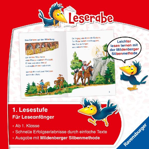Einhorngeschichten - Leserabe 1. Klasse - Erstlesebuch für Kinder ab 6 Jahren