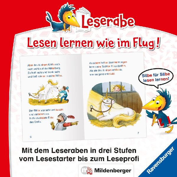 Einhorngeschichten - Leserabe 1. Klasse - Erstlesebuch für Kinder ab 6 Jahren