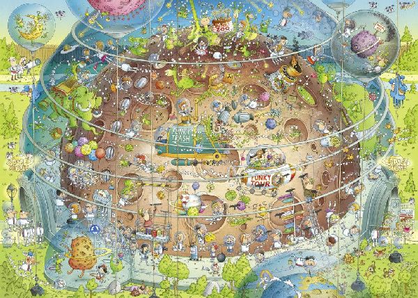 Cosmic Habitat Puzzle 1000 Teile