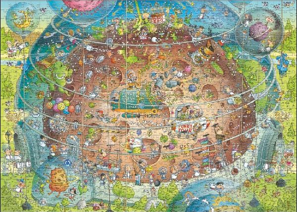 Cosmic Habitat Puzzle 1000 Teile