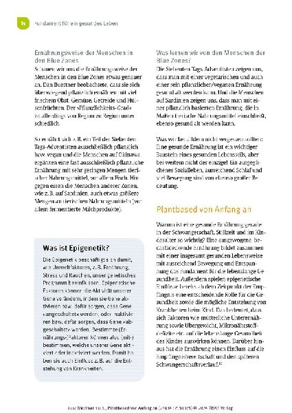 Plantbased von Anfang an: Baby & Kleinkind, Schwangerschaft & Stillzeit