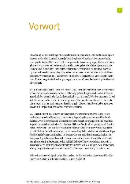 Plantbased von Anfang an: Baby & Kleinkind, Schwangerschaft & Stillzeit
