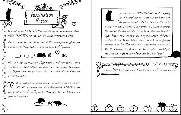 Rattenliebe - Dein praktischer Alltags-Planer für glückliche Fellnasen