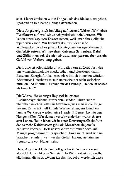 KEINER WILL DEINEN SCHEI*