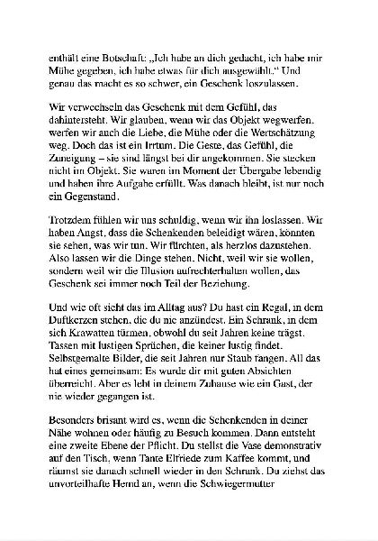 KEINER WILL DEINEN SCHEI*