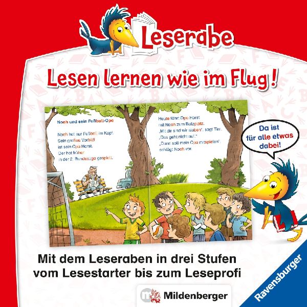 Fußballgeschichten - Leserabe ab 1. Klasse - Erstlesebuch für Kinder ab 6 Jahren (mit Mildenberger Silbenmethode)