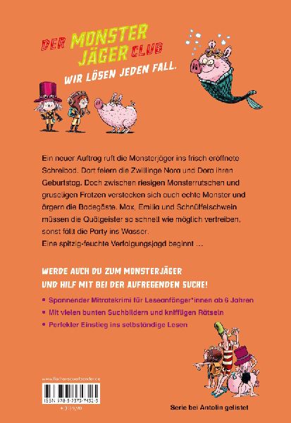 Der Monsterjäger-Club - Gruselgeburtstag im Schreibad