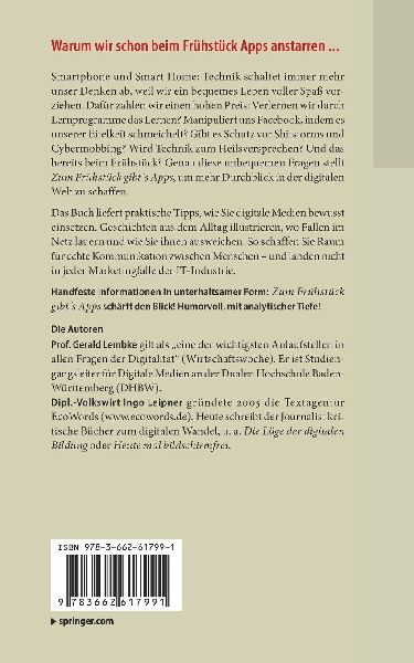 Zum Frühstück gibt's Apps