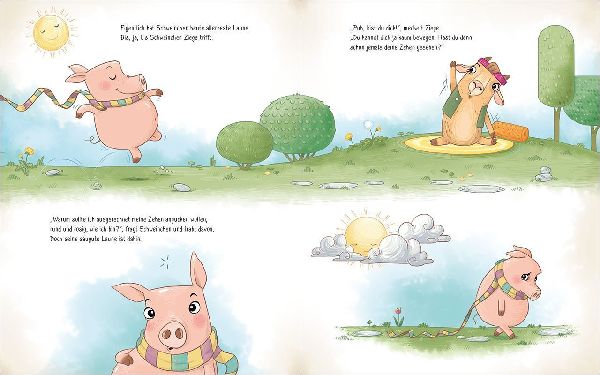 Voll gemein, sagt das Schwein