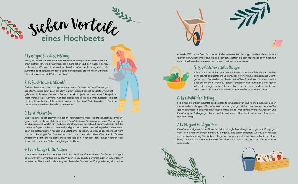 Mein Adventskalender-Buch - Ho, Ho, Hochbeetliebe