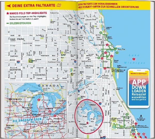 MARCO POLO Reiseführer Chicago und die Großen Seen