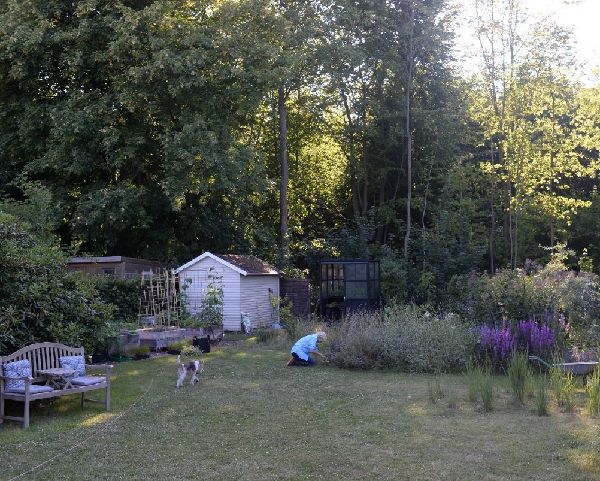 Bin im Garten