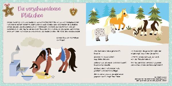 Mein Mein Pferde-Adventskalender zum Mitmachen