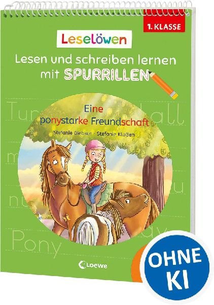 Leselöwen - Lesen und schreiben lernen mit Spurrillen - Eine ...