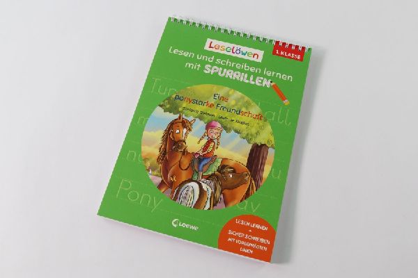 Leselöwen - Lesen und schreiben lernen mit Spurrillen - Eine ponystarke Freundschaft