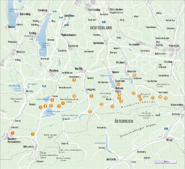 Wanderträume Bayerische Voralpen