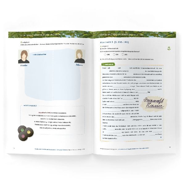 Der große Sommer - Ewald Arenz - Schülerarbeitsheft - Hauptschule