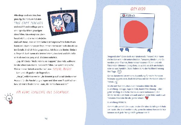 Peggys Perioden-Projekt - Paint it red! - Nominiert für den Deutsch-Französischen Jugendliteraturpreis 2025