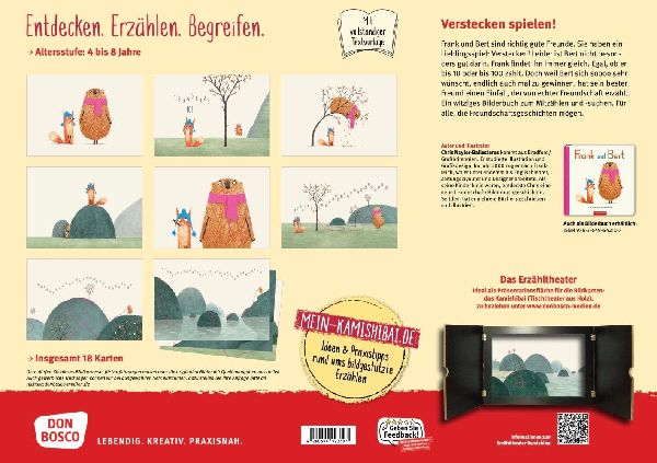 Frank und Bert. Kamishibai Bildkartenset