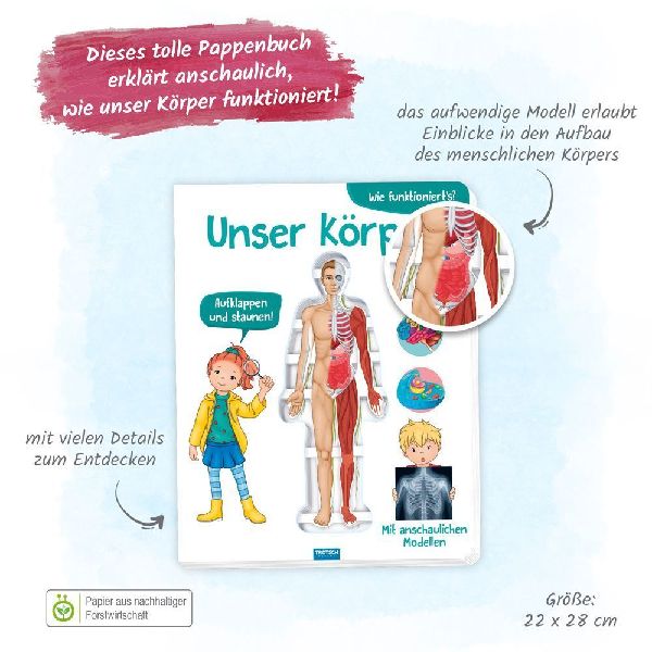 Trötsch Kinderbuch Unser Körper