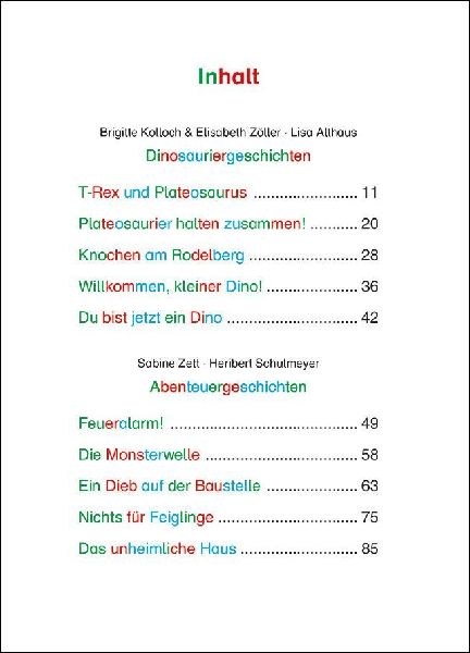 Die schönsten Silbengeschichten für Erstleser - Jungs