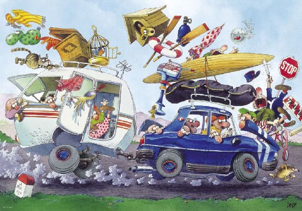 Off On Holiday! Puzzle 500 Teile