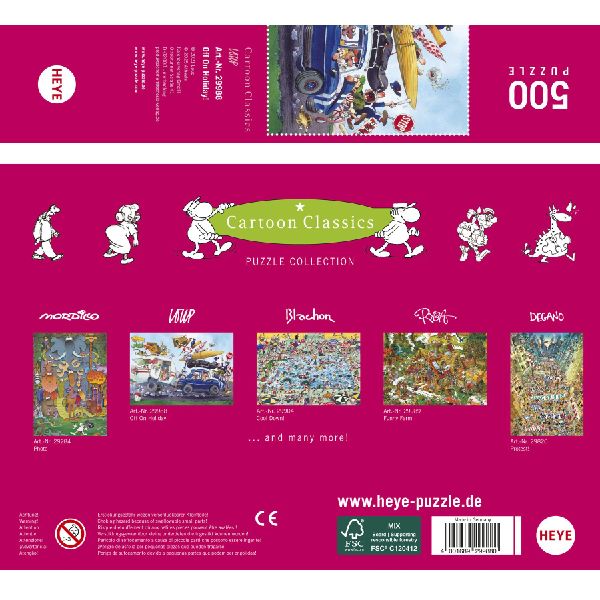 Off On Holiday! Puzzle 500 Teile