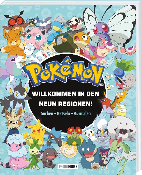 Pokémon: Willkommen in den neun Regionen! - Suchen - Rätseln...