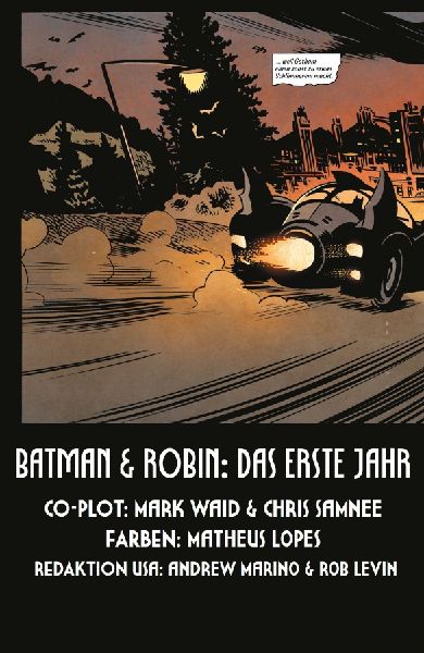 Batman & Robin: Das erste Jahr