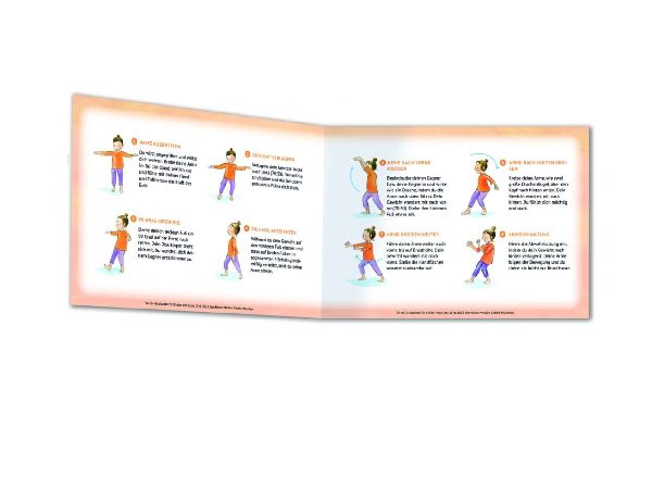Tai Chi-Bildkarten für Kinder von 6 bis 12
