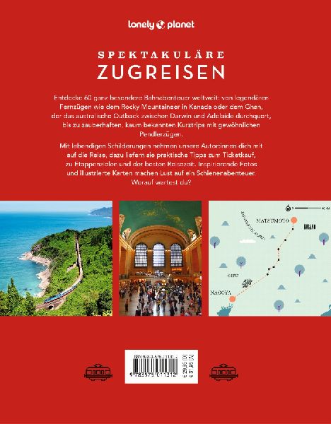 LONELY PLANET Bildband Spektakuläre Zugreisen