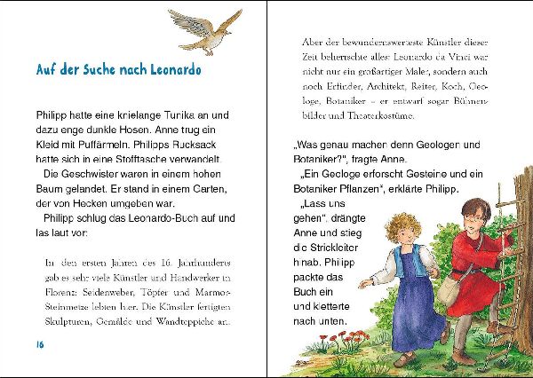 Das magische Baumhaus junior (Band 35) - Leonardos Traum vom Fliegen