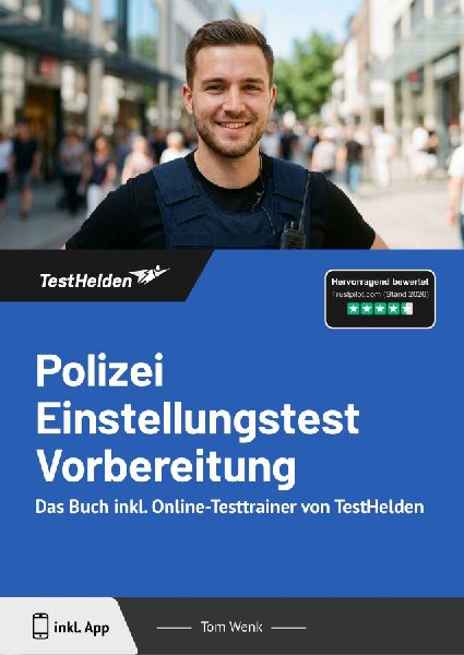 Polizei Einstellungstest Vorbereitung: Das Buch inkl. Online-T...