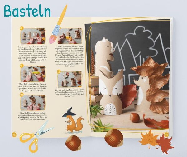 Basteln & Spielen mit Petronella Apfelmus - 99 zauberhafte Ideen für Herbst und Winter