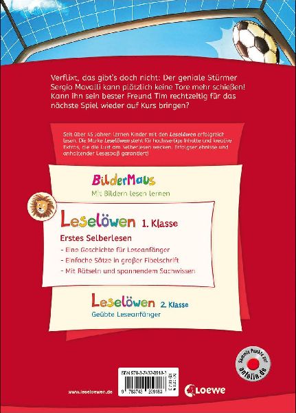 Leselöwen 1. Klasse - Torschusspanik beim Wunderstürmer