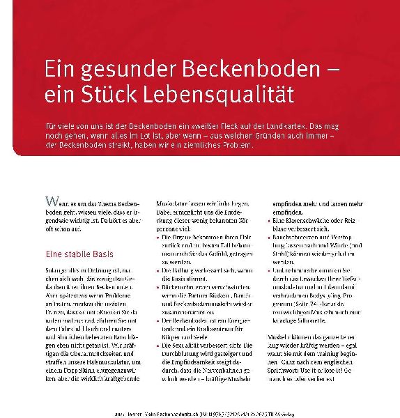 Mein Beckenbodenbuch