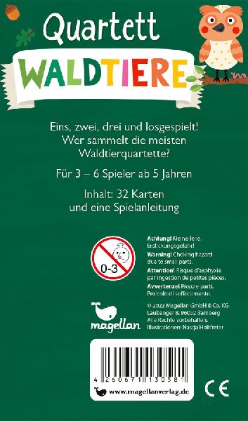 Quartett - Waldtiere