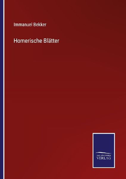 Homerische Blätter