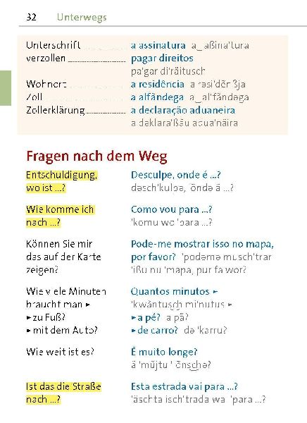 Langenscheidt Universal-Sprachführer Portugiesisch