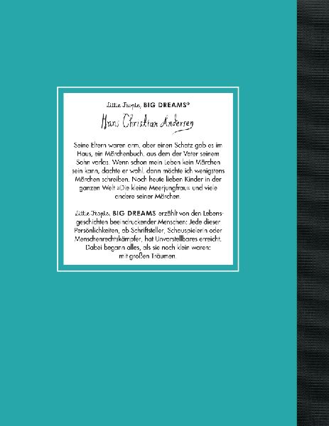 Hans Christian Andersen - Little People, BIG DREAMS (Deutsche Ausgabe)