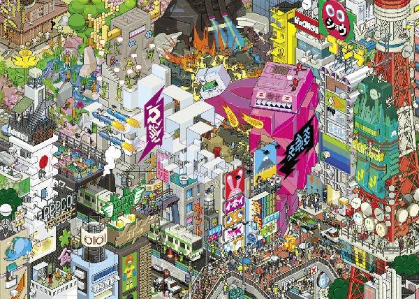 Tokyo Quest Puzzle 1000 Teile