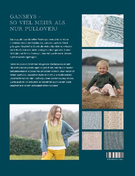 Ganseys. 150 Strickmuster und 10 Modelle inspiriert vom traditionellen Fischerpullover