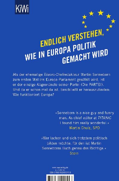 Herr Sonneborn geht nach Brüssel