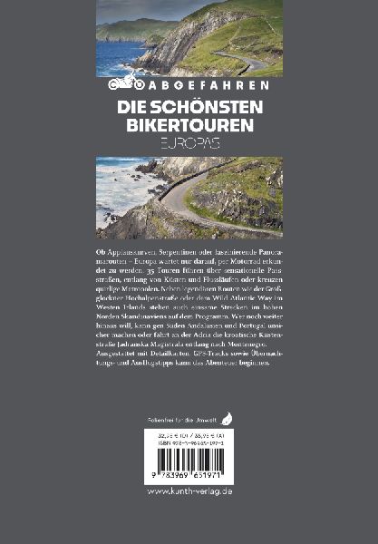 KUNTH Abgefahren - Die schönsten Bikertouren in Europa